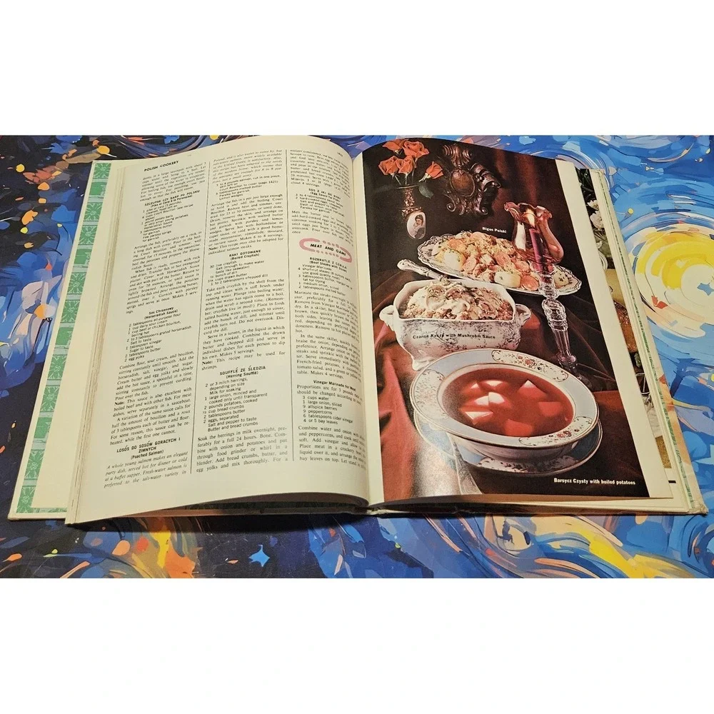 Woman's Day Encyclopedia of Cookery Vol. 9 Cookbook Illustrated Recipes